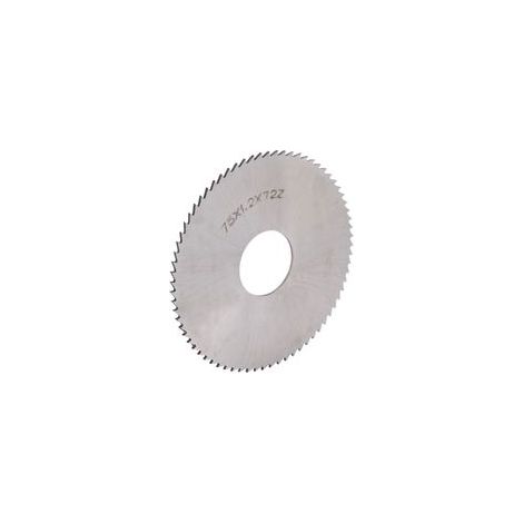Disque de coupe pour lame de scie circulaire en acier rapide, 75 x 1,2 mm, 72 dents (1/5)