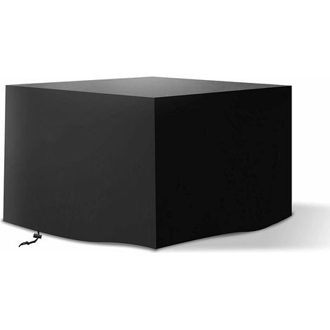 Outdoor Furniture Cover, Protective Cover for Outdoor Furniture, Rectangular Seating Sets, Garden Tables and Furniture Sets, Waterproof, Breathable Oxford 126 126 74cm (1/4)