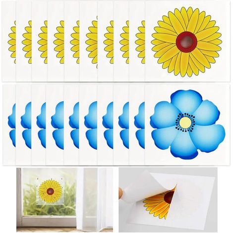 Garten-Abwehrmittel: Set mit 20 ökologischen Fliegenfallen für Innenfenster.
