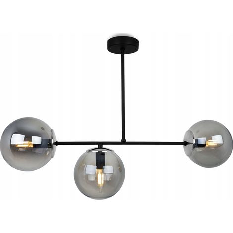 LÁMPARA COLGANTE MODERNA BOLAS DE CRISTAL LÁMPARA DE ARAÑA LED