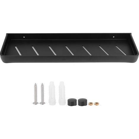 Etagère Murale Cuisine Salle De Bain 50 Cm - Aluminium - Fixation Murale - Usage Polyvalent - 1 Pièce (1/5)