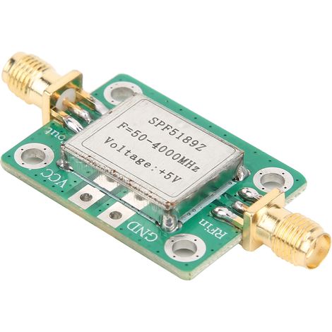 Module amplificateur RF SPF5189 0,6 dB, 0,1-4000 MHz, carte réceptrice d'amplificateur de signal large bande LNA (1/5)
