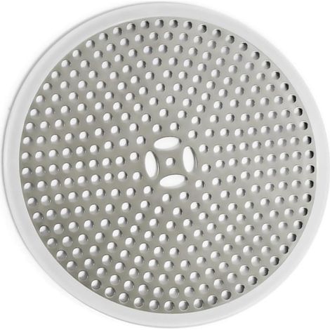 Drain de Douche en Acier Inoxydable Filtre pour Bonde de Douche Filtre de Cheveux Antirouille Anti-colmatage Couvercle de Vidange de Douche Grille Douche pour Salle de Bain Cuisine Argent (1/5)