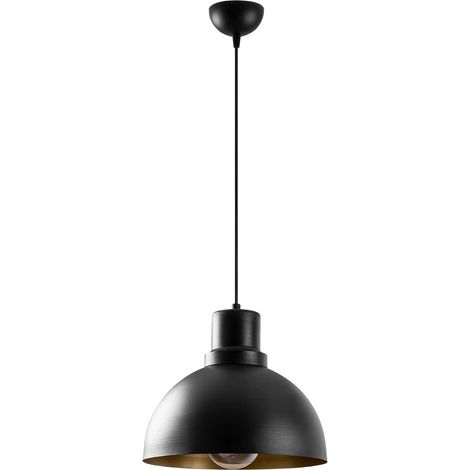 Lámpara colgante Momo 30 Negro II (1/5)