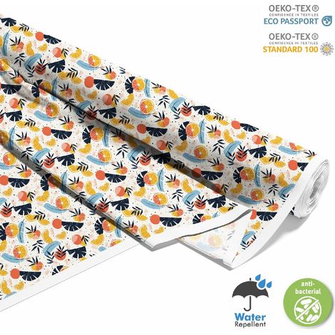 TESSUTI DECORATIVI PER ESTERNI OXFORD - motivo estivo  DX9085 (1/5)