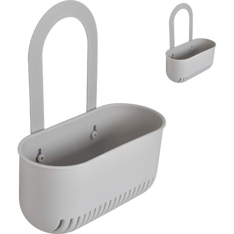 2pcs éponge à Savon égouttoir Panier Suspendu,évier étagère de Rangement Suspendue pour la Finition et Le Drainage Des éponges de Cuisine épurateurs Brosses à Savon Accessoires de Lavage
