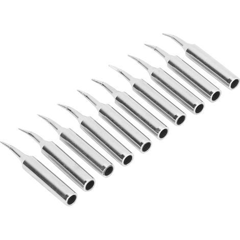 10 pointes de fer à souder en laiton à chauffage interne sans plomb, outils de soudage 900M&T&C. (1/5)