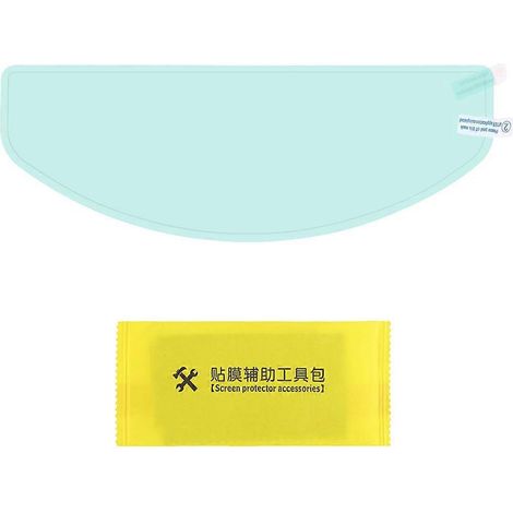Film de protection transparent imperméable et antibuée pour visière de casque de moto K4 universel (1/5)
