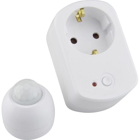 Zwischenstecker mit Funk-Bewegungsmelder