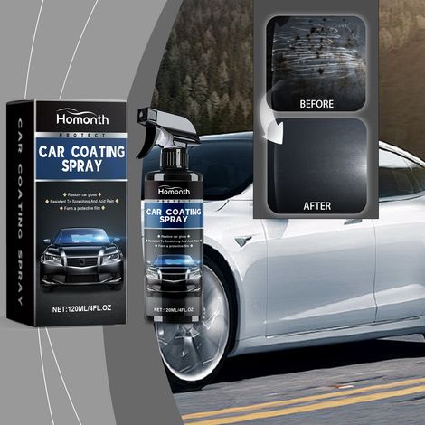 Auto-Keramikversiegelungsspray, Autolackpflege, Reinigung, Fleckenentfernung, Kratzerausbesserung – 120 ml -- DE (1/5)