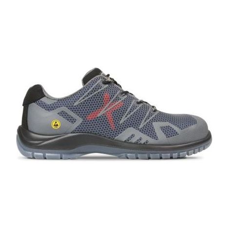 Zapato seguridad EXENA S1P SRC ESD Eros grey Talla 38