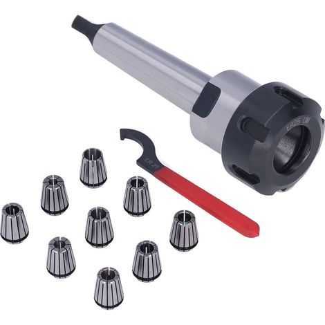 Tige de Prolongation Mandrin ER25 MTA2-M10 pour Fraiseuse CNC Tour (1/5)