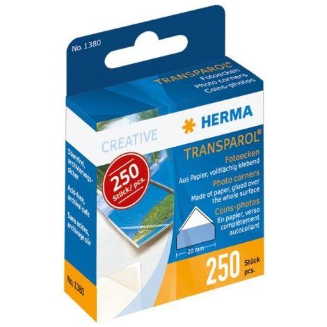 Herma Fotoecken 250 Stück Spendepackung 1380 (1/3)