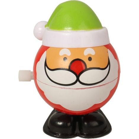 Papá Noel saltando verde (1/3)