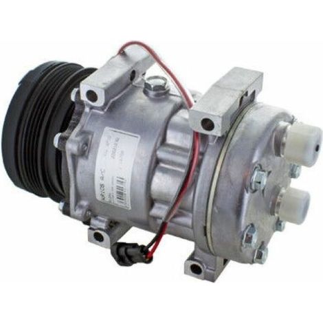 Compressore aria condizionata per trattori adattabile al rif. originale Sanden 8279