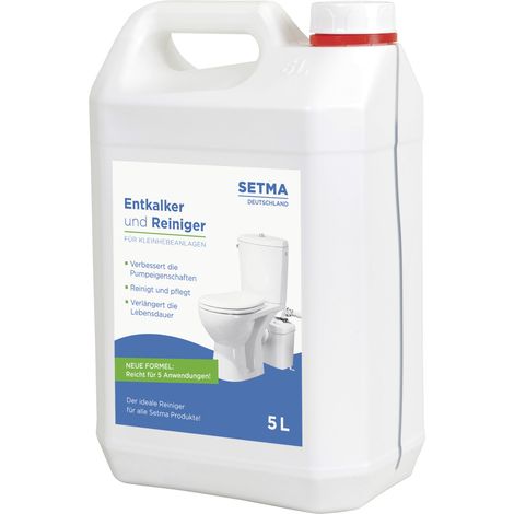 Setma Spezialreiniger und Entkalker für WC-Kleinhebeanlagen 5l Entkalker