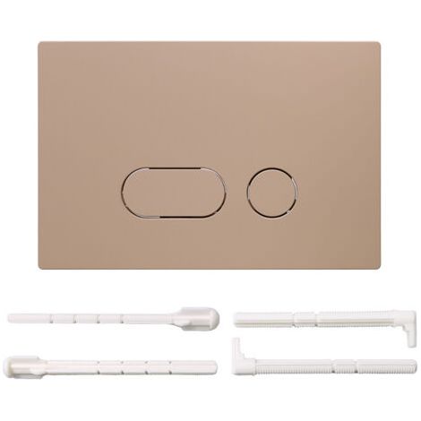 Pannello serbatoio acqua a scomparsa, compatibile con la serie Sigma, design a doppio pulsante per il risparmio idrico, stile moderno e minimalista, color kaki.