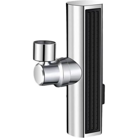 1pc Adaptateur de robinet multifonctionnel universel, matériau ABS, 3 modes de pulvérisation, accessoire de remplacement de robinet d'évier de cuisine et de salle de bain, essentiels pour la maison