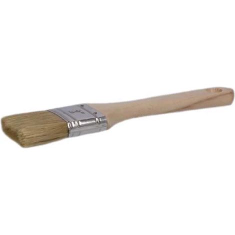 Pennello piatto kana n°50 manico legno resistente solventi 50 mm