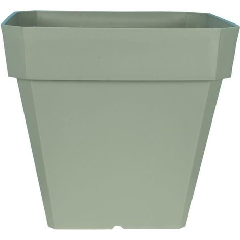Riviera Soleilla vaso fiorito verde argilla 50x50 cm