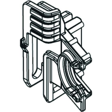 Soporte válvula de llenado MONTUS para cisterna de 12 cm SCHELL