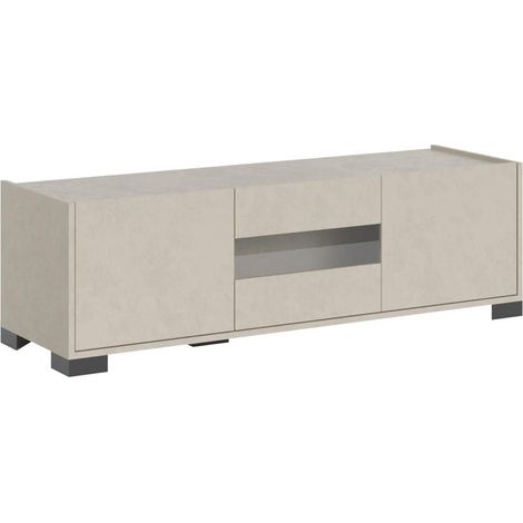 Porta TV 3 ante 130x40x40 cm Riflesso cashmere