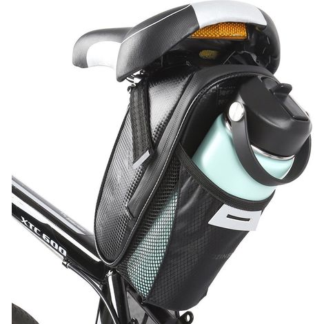 Borsa da sella per bicicletta 1,5 l nera (1/5)