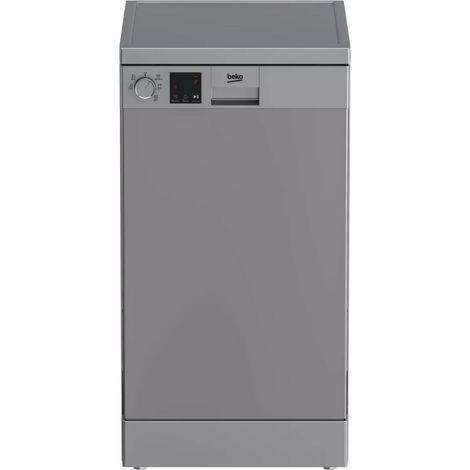 Lavastoviglie da 45 cm, 10 coperti, 49 dB, argento - DVS05030S - Beko