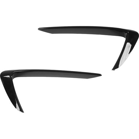 1 paio di griglia del paraurti anteriore, rivestimento superiore della copertura, nero lucido, di ricambio per Maserati Quattroporte M156 Facelift 2017+ (1/5)