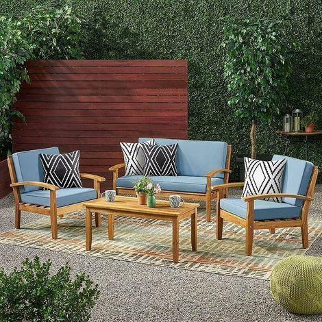 Lot de 2 housses de coussin d'extérieur noir et blanc géométrique housse de coussin oreiller coussin canapé coussin décor Boho aztèque canapé housse de coussin pour canapé lit terrasse balcon jardin ( (1/3)