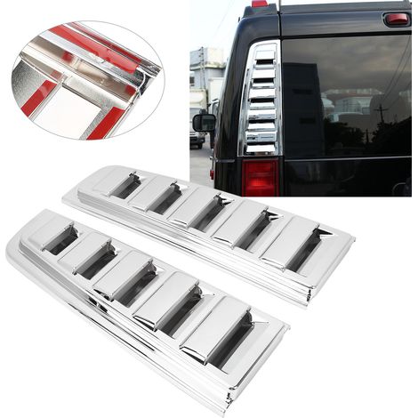 Heckklappen-Flügelverkleidungsrahmen mit hochwertiger galvanisierter Oberfläche, kompatibel mit Hummer H2 2003-2009 (1/5)