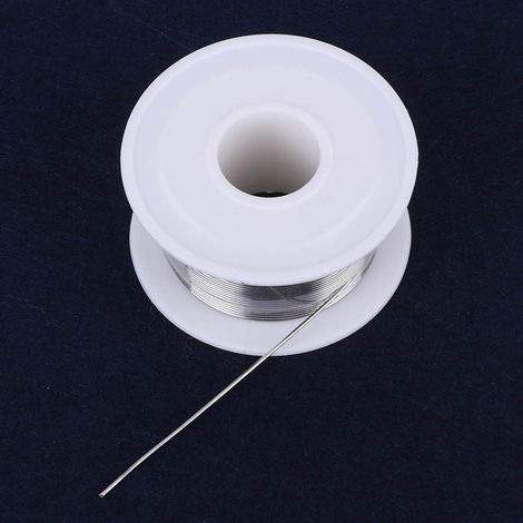 Fil de soudure au plomb de haute pureté, sans nettoyage, 0,8 mm. (1/5)