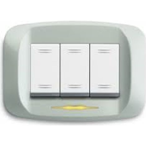 Placca Banquise bianco micalizzato