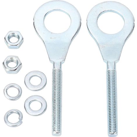 Lot de 2 tendeurs de chaîne de 15 mm pour mini-motos 50 à 125 cm³, quads et motos tout-terrain. (1/4)