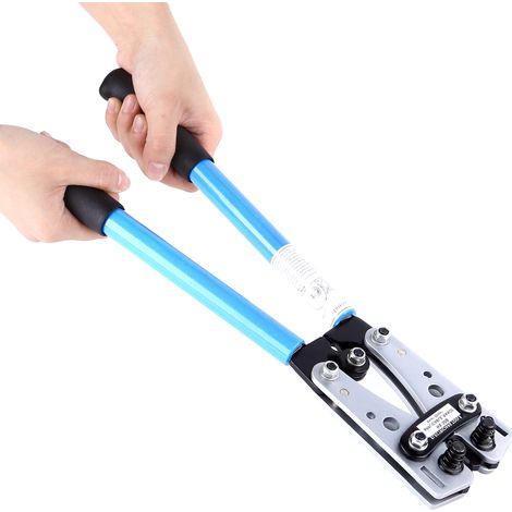 Eosnow CRIMP-ZEIT, 22-10AWG Kabelverdrahtung Crimper Blue 39 cm/15,35 Zoll Länge für kahles Kabel