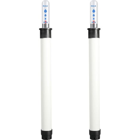 Indicatore di umidità per piante, misuratore di umidità per giardinaggio indoor e outdoor, indicatore di livello dell'acqua per sistemi idroponici e vasi, monitora l'irrigazione delle piante (22,8 cm)