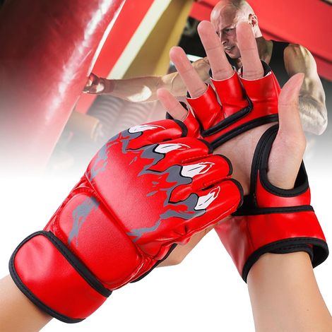 de Kickboxing Sparring, Protection du Poignet Réglable, Sac de Boxe, pour Hommes et Femmes