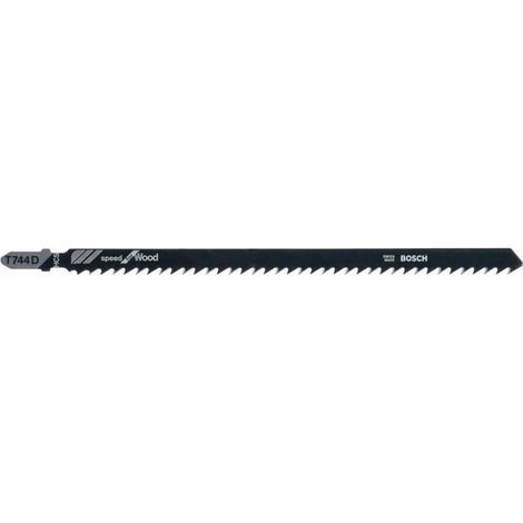 Hojas sierra calar madera Bosch T744D 5-135MM Blister 3 unidades
