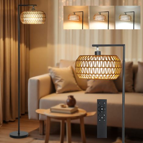 Boho Dimmable Floor Lamp - Black (1/5)