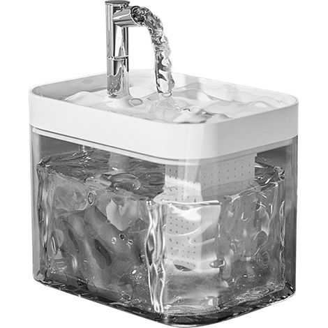 Gamelle d'eau automatique pour chien Fontaine à eau pour animaux Distributeur d'eau pour animaux de petite et moyenne taille Gardez votre animal bien hydraté (1/5)
