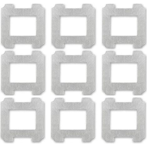 9 Pièces D'Accessoires pour Aspirateur de Vitres pour Ecovacs Winbot W1/W1 Pro, Chiffon de Nettoyage Lavable et Réutilisable (1/4)