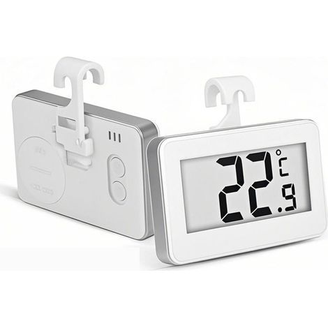 2thermomètre de réfrigérateur -Mini thermomètre-Blanc (1/5)