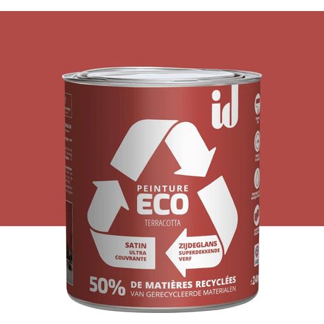 Pittura per pareti/soffitti in terracotta ID Eco satinata 2 l ID