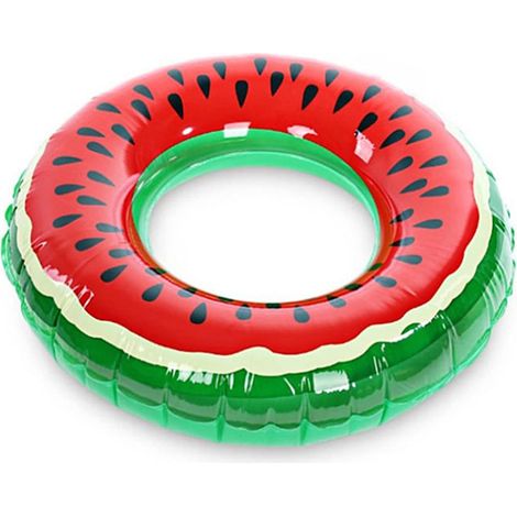 Bouée gonflable pour enfants en forme de pastèque, jouet de piscine (1/5)