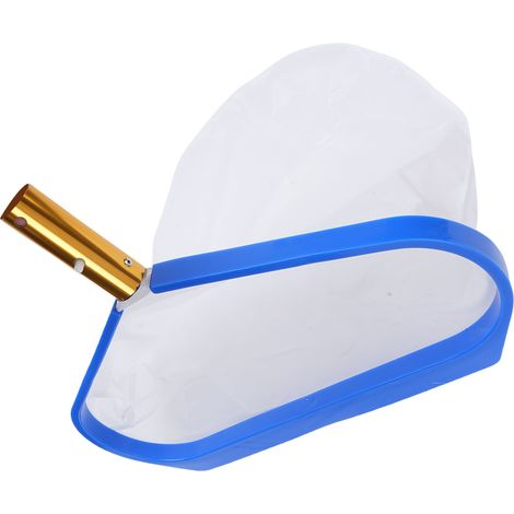 Épuisette à feuilles pour piscine maille fine sac filet tête skimmer nettoyant débris fins jardin bassin (1/5)