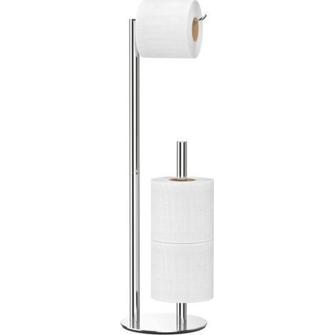 Toilettenpapierhalter aus gebürstetem Nickel, freistehender Toilettenpapierrollenhalter, Toilettenpapierspender aus Edelstahl zur Aufbewahrung von Toilettenpapier