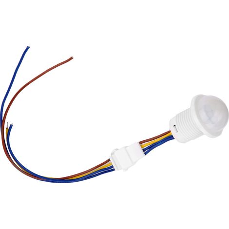 Automatischer Bewegungsmelder-Infrarot-LED-Schalter HW06A, 1–40 W, Abmessungen 35 x 25 mm (1/5)