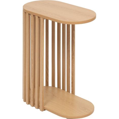 Mesa auxiliar de listones 49,5x26x56cm - 5five