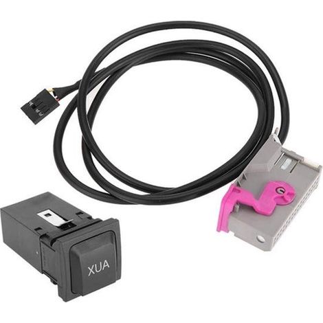 1 câble AUX haute qualité, connexion Bluetooth facile, récepteur audio pour autoradio, compatible Audi A3/A4/A6/TT (1/5)
