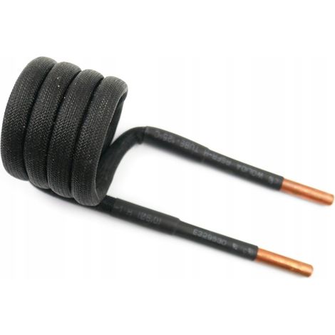 Spule für Induktionsheizgerät, gerade, Durchmesser 28 mm, Länge 115 mm. (1/4)
